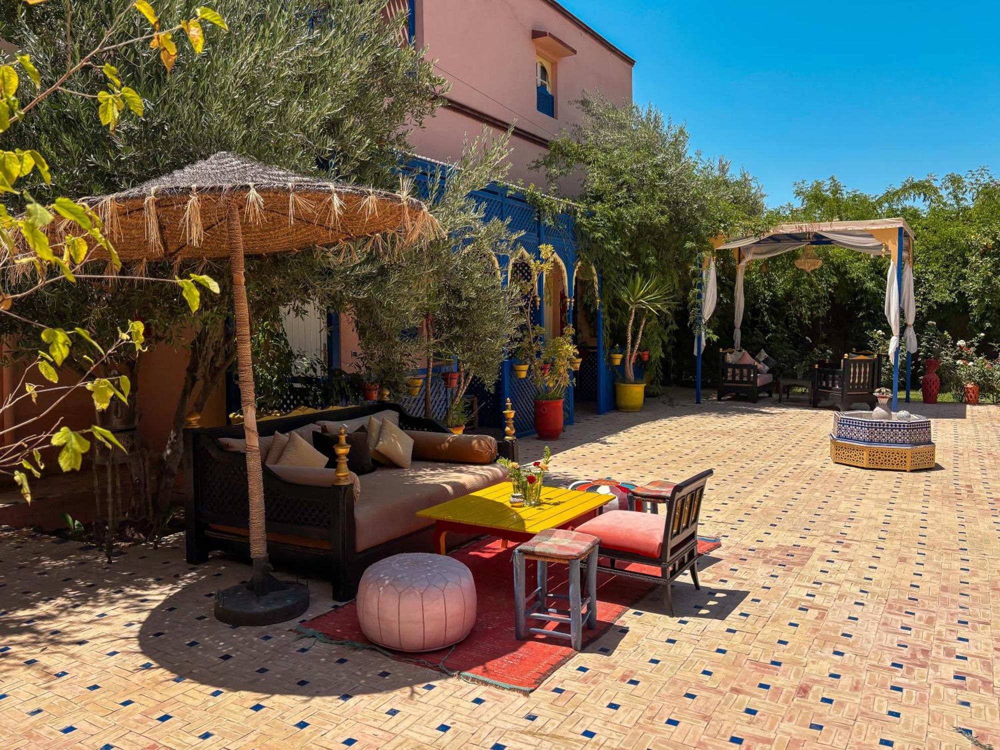 Le Bleu House Villa Маракеш Екстериор снимка